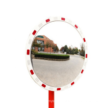 KL Round Convex Mirror With Reflective Tape Diamond Reflection Plastic Mirror, Warning Mirror/